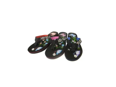 Tong papillon strass / 2,95 € HT / Réf 5970