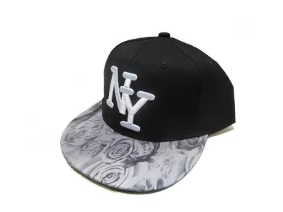 Casquette NY flowers  5,95 € HT  Réf 7774