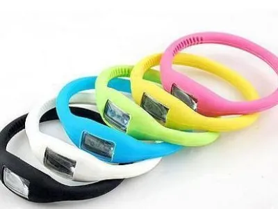 Sports silicone montre numérique