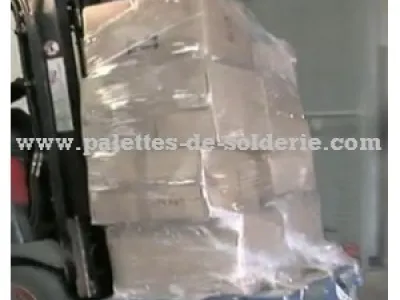 Lot de palettes de solderie
