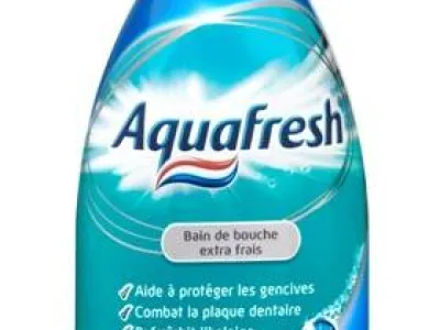 lot bain de bouche aquafresh