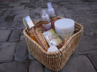 coffrets hamam dans les sac