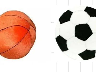 Ballon de foot et/ou basket 2.50€