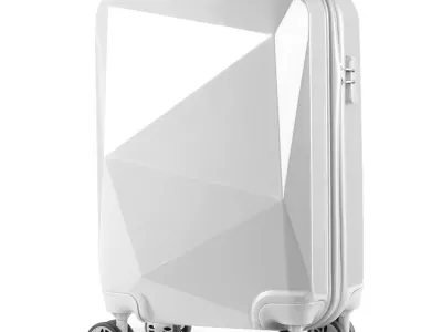 Bagage ultra léger rigide 4 roulettes taille m 68 cm 20097 
