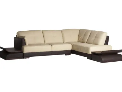 CANAPE D'ANGLE EN CUIR (ref. CA05)