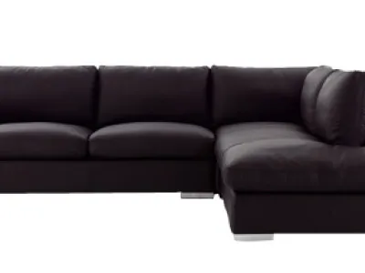 CANAPE D'ANGLE EN CUIR (ref. CA07)