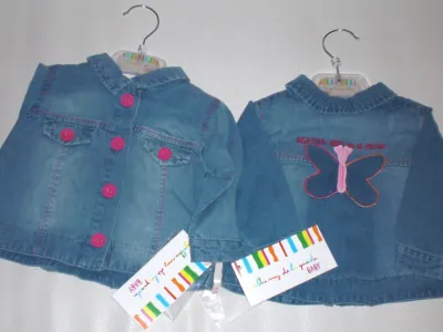 Vend lot de blousons enfants en jeans de marque 