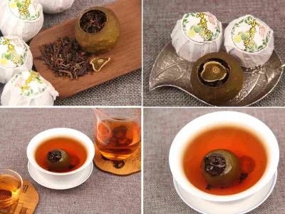 Grossiste pu er parfumé au citron vert thé aromatisé