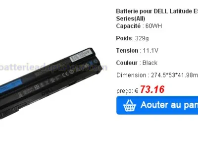 Batterie DELL Latitude E5420