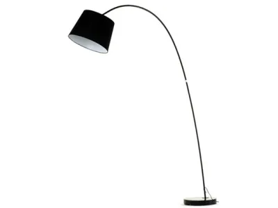 Lampadaire Arc Noir