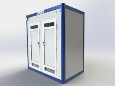 Mobileklyn cabine WC raccordable isolée portable 2490 € 