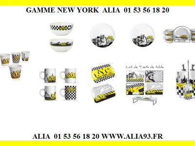 Nouvelle Collection NEW YORK Art de la table !