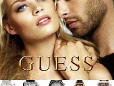 LOTS DE MONTRES GUESS HOMME