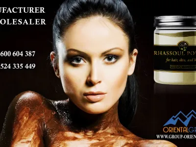 Ghassoul / Rhassoul poudre avec étiquetage privé