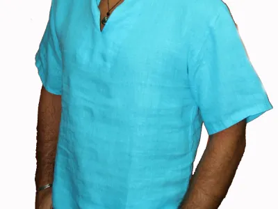 TUNIQUE BASILE TURQUOISE