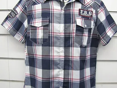 Chemise été à carreaux 5,80 € HT/unité