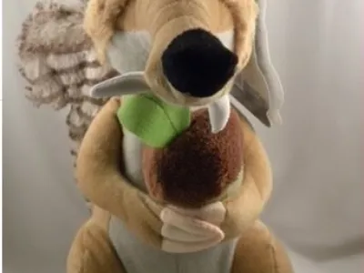  PELUCHE SCRAT 30 CM  