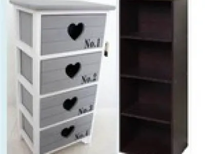 Lot de ptit meuble 3 tiroirs 