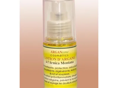 Lotion d'argan parfumée pour massage ARGANisme