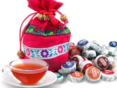 Grossiste mini tuo cha thé pu er parfumé