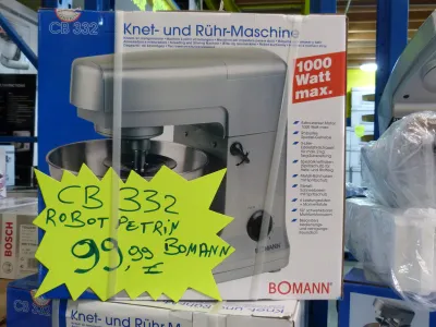 Robot Pétrin Bomann 