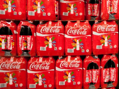 Palettes de Coca Cola