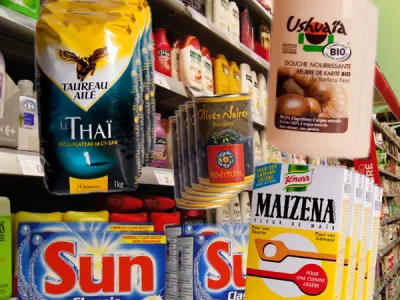 Palettes linéaires alimentaire et Dphp
