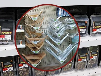 Palettes quincaillerie