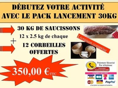 saucissons pack lancement
