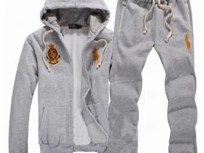 2013 polo survêtements de sport de coton molletonné avec un pantalon