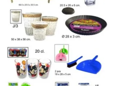 Vente grossiste palettes de bazar et de licence