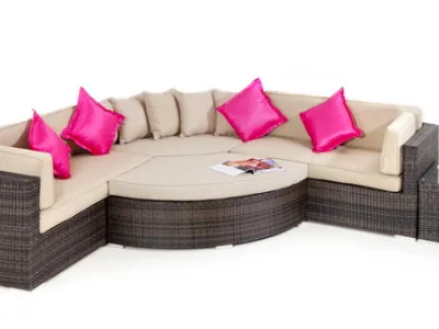 SALON DE JARDIN "SKYLIGHT" EN WICKER