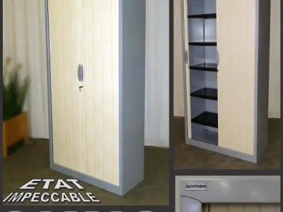 ARMOIRE A RIDEAUX OCCASION ETAT IMPECCABLE