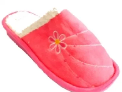 Pantoufles pour femme avec motif fleur