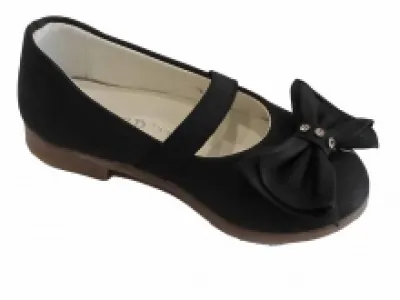 Ballerines fille ornées de nœuds à strass