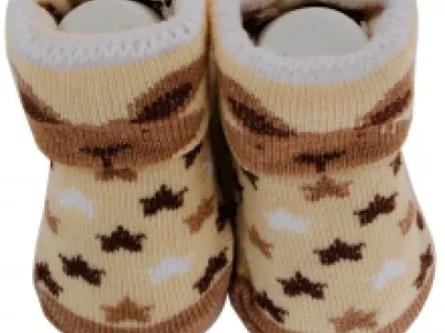 Chaussons imprimés d’étoiles