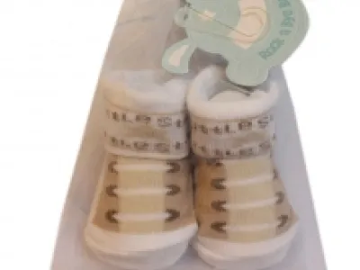 Chaussettes avec motifs lacets