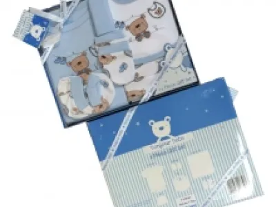 Coffret pur coton à 6 pièces pour bébé