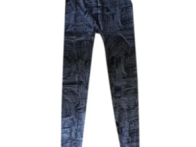 Leggins avec motif de poches