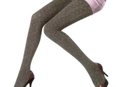 Collants imprimés écailles fantaisie