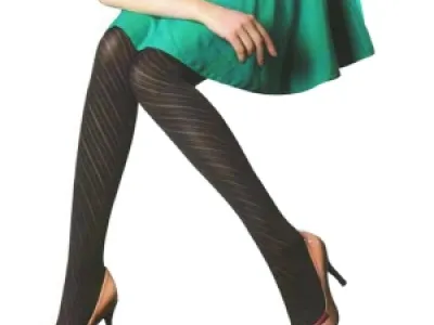 Collants rayés très chics