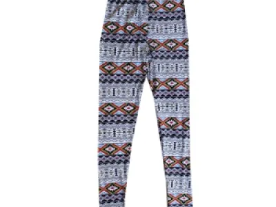 Leggins imprimées losanges fantaisies