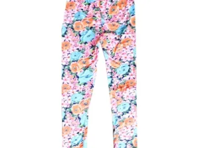 Leggins imprimées fleuries