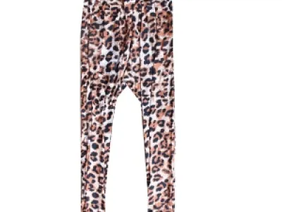 Leggings sarouel léopardées