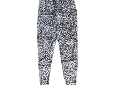 Pantalon sarouel léopard