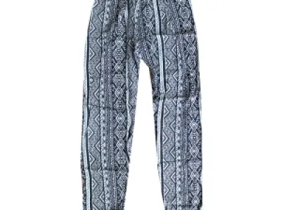 Pantalon imprimé aztèque