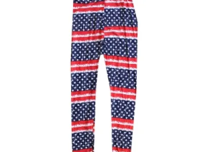 Leggins avec motif drapeau américain