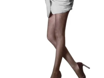 Collants tendance en résille