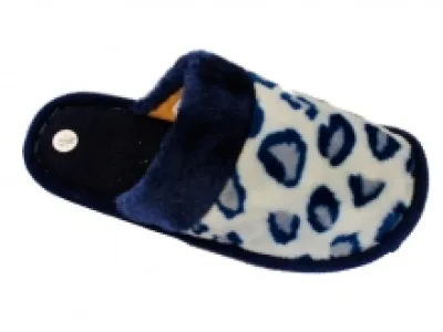 Pantoufles léopardées