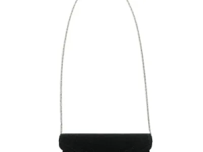 Sac de soirée pailleté avec losange strass